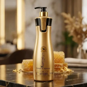 Keratin Cure Gold & Honey Brazilian Keratin Hair Treatment 1000ml
