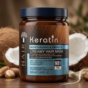 Keratin Moisturizing & Smooth Creamy Hair Mask