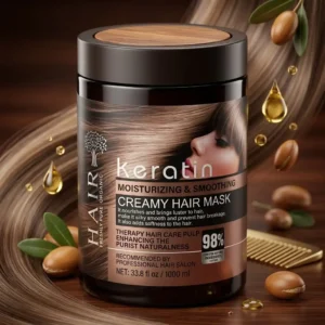 Keratin Moisturizing & Smoothing Creamy Hair Mask 1000ml