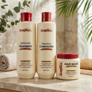 Keratin Protein Hair Care Routine Set (Keratin Treatment, Repairing Conditioner & Hair Mask)