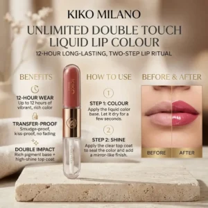 Kiko Milano Unlimited Double Touch Liquid Lip Colour