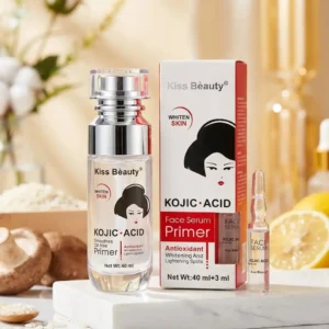 Kiss Beauty Kojic Acid Face Serum Primer Set (40ml + 3ml)