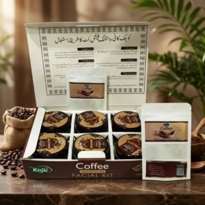 Kojic Coffee Whitening Facial Kit 7-in-1