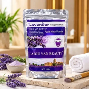 LAIOU YAN BEAUTY Lavender Collagen Facial Mask Powder 1000g