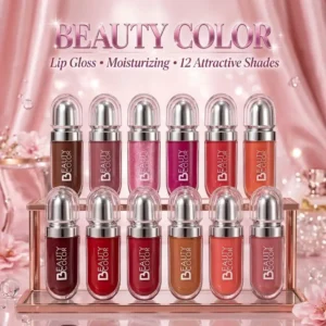 Lip Gloss - 12 Attractive Shades | BEAUTY COLOR