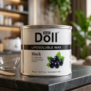 Liposoluble Wax – Black 400g | Wax Doll