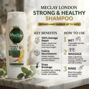 Meclay London Strong & Healthy Shampoo