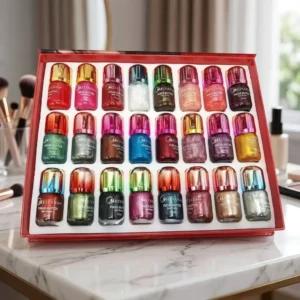 MEIYAN POP 24-Pcs Focus Glitter Nail Polish Set (20ml x 24)