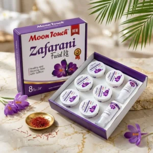 Moon Touch Zafarani Facial Kit (8 Pcs Set)