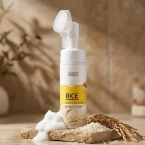 Muicin Rice Mild Cleansing Bubble Foaming Cleanser 125ml