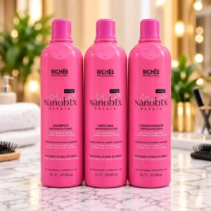 Nanobtx Repair Complete Daily Repair Routine Set (Shampoo, Mask & Conditioner)
