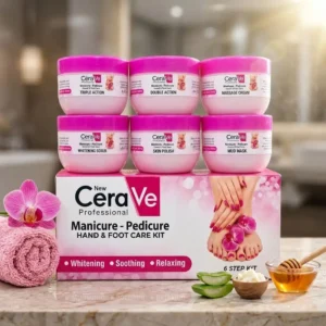 New CeraVe Professional Manicure – Pedicure Hand & Foot Care Kit (6 Step Kit)