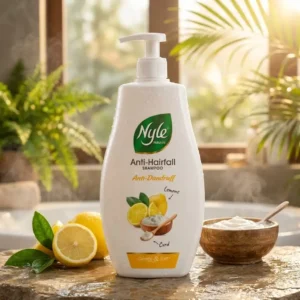 Nyle Naturals Anti-Hairfall Shampoo Anti-Dandruff Lemon & Curd