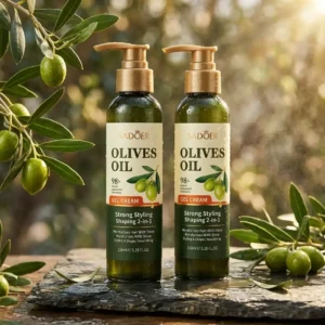 Olives Oil Strong Styling Shaping 2-in-1 Gel Cream