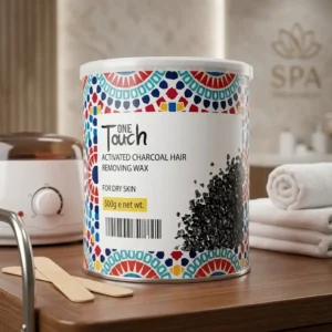ONE Touch Activated Charcoal Hair Removing Wax – 500g