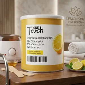 One Touch Lemon Hair Removing Brazilian Wax For Normal Skin 1KG