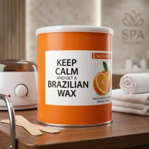 Orange Infused Brazilian Wax