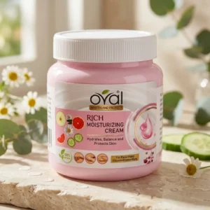 Oval Rich Moisturizing Cream - 100% Natural Hydration & Protection