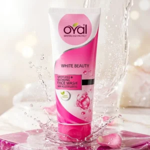 Oyal White Beauty Spotless + Glowing Face Wash - 100ml