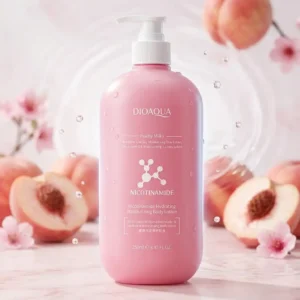 Peachy Milky Nicotinamide Hydrating Moisturizing Body Lotion