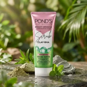 Pond’s Bright Miracle Ultimate Pore Clear Clay-BHA Facial Scrub