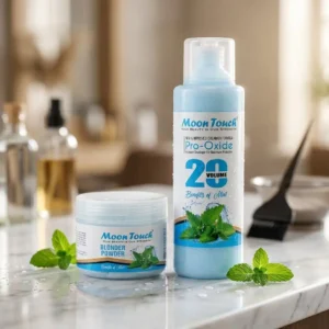 Pro-Oxide 20 Volume & Blonder Powder Hair Lightening Duo | Moon Touch