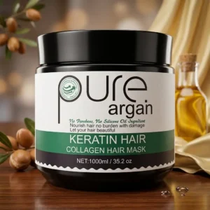 Pure Argan Keratin Hair Collagen Hair Mask – 1000ml