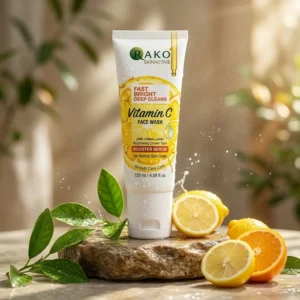 RAKO SkinActive Fast Bright Deep Cleans Vitamin C Face Wash 120ml