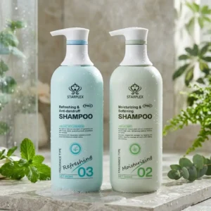 Refreshing & Anti-Dandruff Shampoo & Moisturizing & Softening Shampoo Set