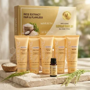 Rice Extract Fair & Flawless Skincare Facial Kit