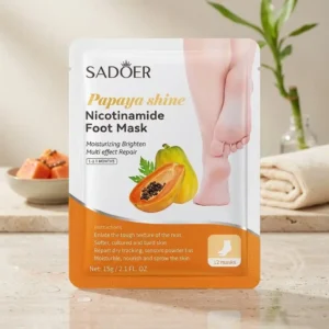 Sadoer Papaya Shine Nicotinamide Foot Mask