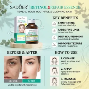 SADOER Retinol Repair Essence – 30ml