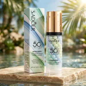 SADOER Three-Colour Isolation Cream SPF 50+ PA+++ – 1.41 FL. OZ.
