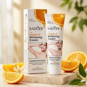 Sadoer Vitamin C Whitening Cream 3-in-1 Underarm & Body Brightener