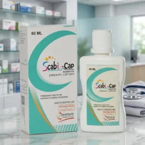 Scabi-Cap Creamy Lotion 60ml - Crystolite Pharmaceuticals