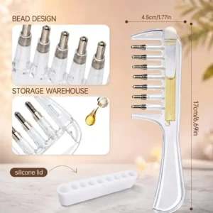 Scalp Applicator & Massager Comb for Hair Growth & Oil Treatment