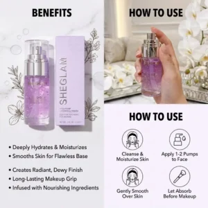 SHEGLAM Holy Pump Hydrating Primer – 3ml