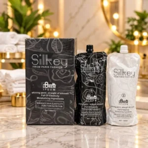 Silkey Advanced Hair Reconstruction & Straightening System (1000ml x 2)