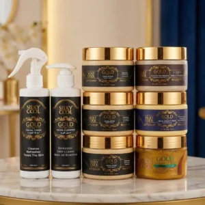 Silky Cool Gold Complete Facial Routine