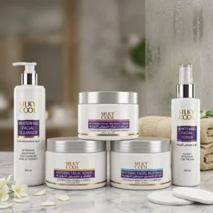 Silky Cool Whitening Facial Kit (5-Step Ritual Set)