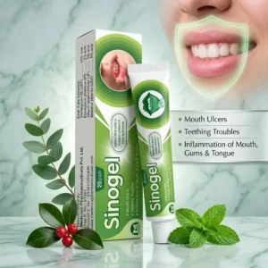 Sinogel Fast-Acting Oral Gel 20g - Mouth Ulcer & Teething Relief