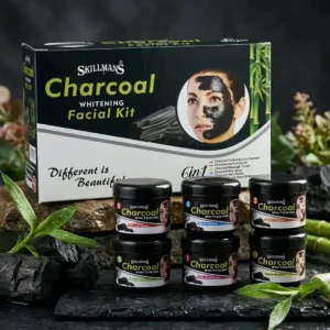 Skillmans Charcoal Whitening Facial Kit 6 in 1 | Skillman’s