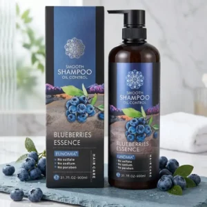 Smooth Shampoo – Oil Control | Blueberries Essence 900ml