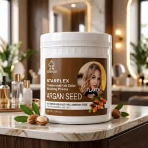 STARPLEX Professional Hair Color Bleaching Powder Argan Seed - Flaxen