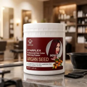 STARPLEX Professional Hair Color Bleaching Powder Argan Seed India Red
