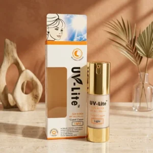 Sun Block SPF 60 / PA+++ Tinted Cream - Light