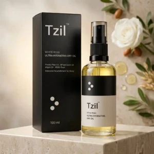 Tzil White Rose Ultra-Hydrating Dry Oil – 100ml