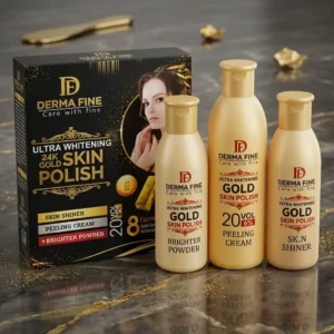 Ultra Whitening 24K Gold Skin Polish Kit