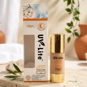 UV-Lite™ Sun Block Tinted Cream - Medium TAN