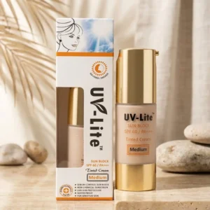UV-Lite Tinted Cream Sun Block SPF 60 / PA+++ - Medium